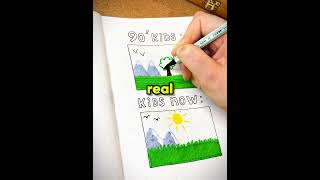 The Way Kids Draw Today Is Different 😱 The Way Kids Draw Today Is Different 😱
