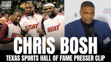 Chris Bosh Explains How LeBron James, Dwyane Wade & Himself Planned to Join Miami Heat as a Big 3