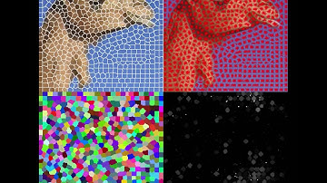 C-MCL superpixels - camel example - head zoom