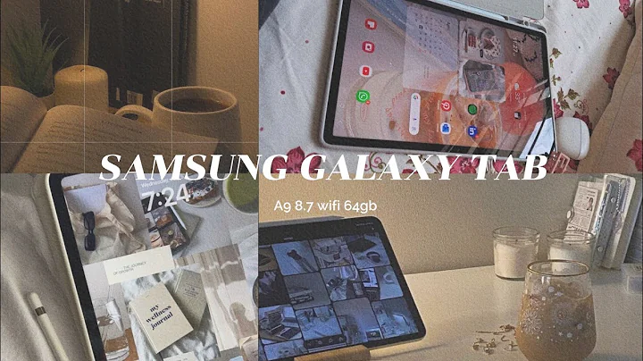 SAMSUNG GALAXY TAB A9 8.7 ✨ Unboxing+ setup ✨ aesthetic unboxing  | a new  affordable Samsung tablet