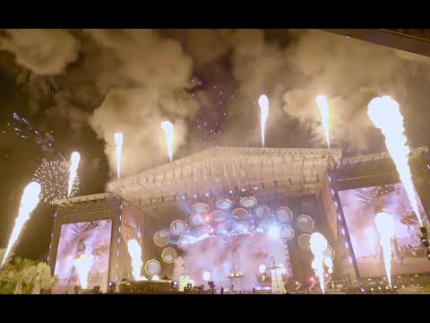 KISS break records during New Years Eve 2020 live concert from Atlantis in Dubai, highest flames ..