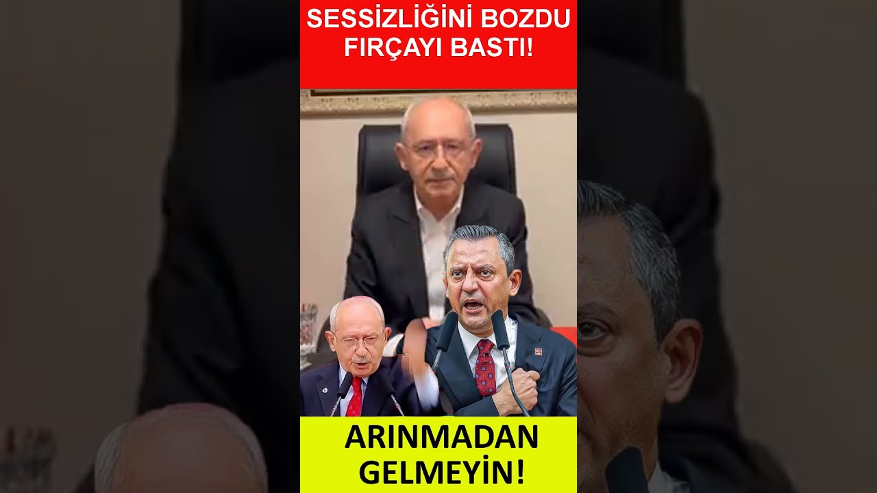 “CHP Temizlik Modu: Kılıçdaroğlu Fırçayı Attı!”