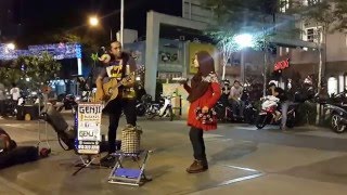 Download Lagu Sudah Ku Tahu-Genji busker cover projector MP3