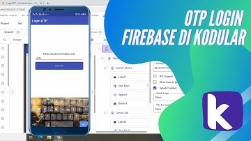 Firebase Login dengan OTP (One Time Password) di Kodular