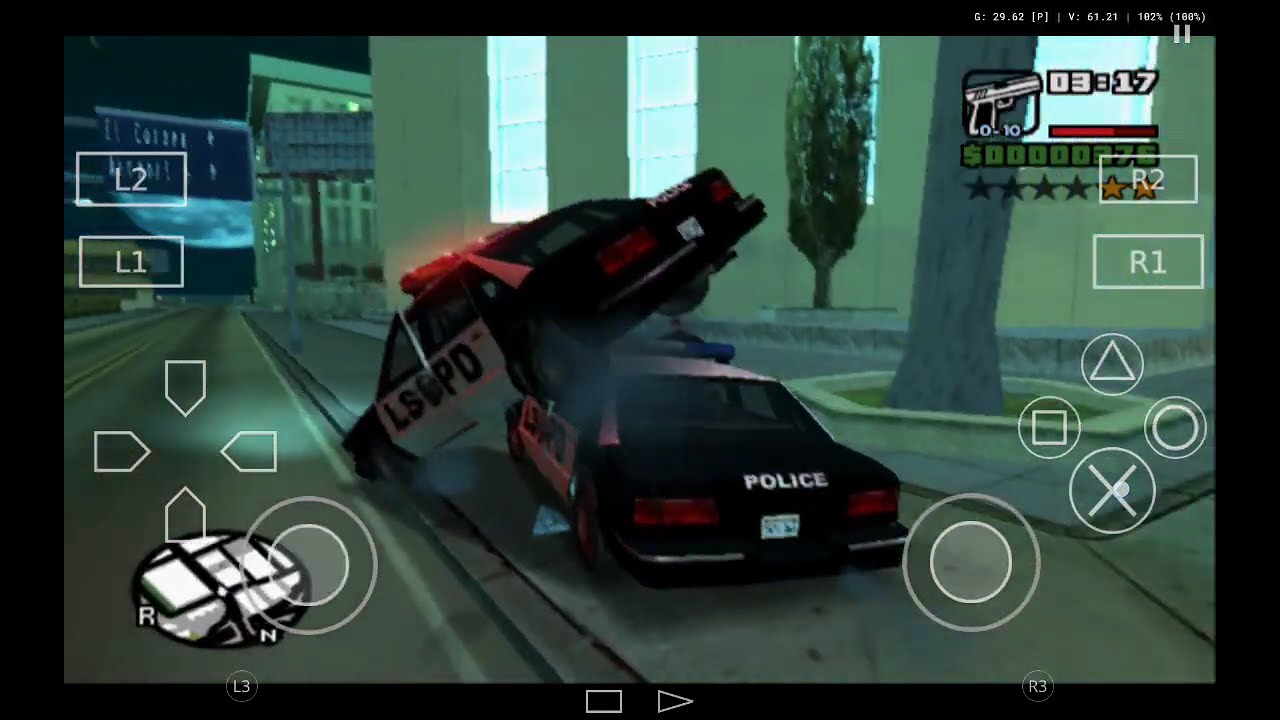 Again playing GTA SA on AetherSX2 because I am obsessed with PS2...