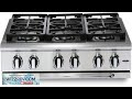 Capital Cooking 36" Natural Gas Rangetop With 6 Sealed Burners
