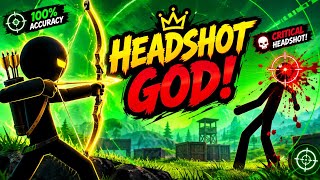 ​🏹 IMPOSSIBLE Headshots in Stickman Archery! ​🎯 Insane Archery Skills! ​💥 Stickman Archery God Mode! screenshot 4