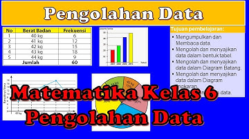 Video Pembelajaran Matematematika Kelas 6 Pengolahan Data