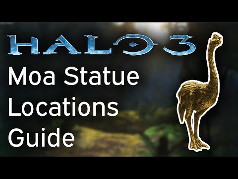 Halo 3 - All Hidden Moa Statue Locations Guide