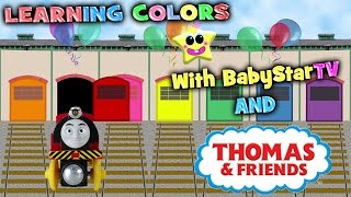 Colours For Kids Thomas And Friends Videos For Kids Learn Colors With Thomas Babystartv