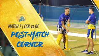 IPL 2020 Match 7: Post-match corner: CSK vs DC #Whistlepodu #Yellove