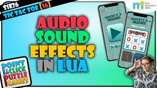 How to add AUDIO SOUND EFFECTS in your LUA MOBILE APP GAME screenshot 1