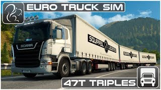 47T Triples  Frankfurt to Innsbruck (Euro Truck Simulator 2)
