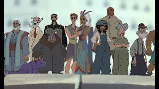 ميلو ومجمعته يحمون اطلانطس من الشر تلخيص       الجزء الثاني (Atlantis.The.Lost.Emoire)