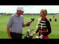 Blair O'Neal | Shows Off Her Golf Clubs at Puma/Cobra
