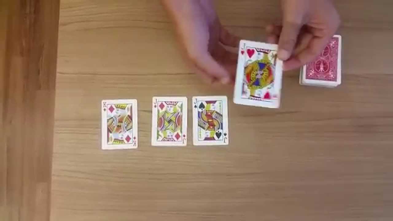 tour de magie carte cambriolage