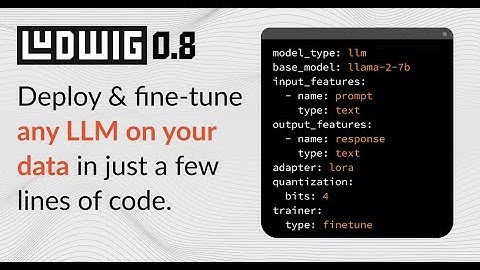 Efficiently Build Custom LLMs on Your Data with Open-source Ludwig
