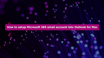 How to setup Microsoft 365 email account into Outlook for Mac | RackCloudSpace