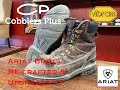 Work Boot Repair: Ariat recrafted with double sole setup using both Vibram Cristy 4014 & 1276 Sierra