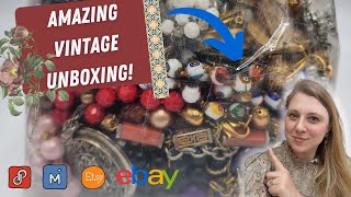 Now THIS ONE was an AMAZING Vintage Jewelry Unboxing from Shopgoodwill | 10K and 14K Gold & Sterling