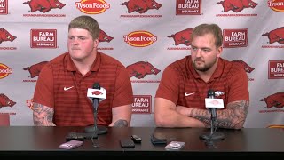 Kobe Branham and Caden Kitler talk return to Arkansas, spring practice