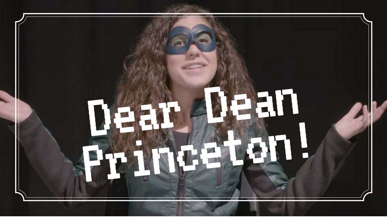 Dear Dean Princeton | 1