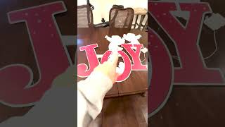 JOY Christmas Yard Sign Review