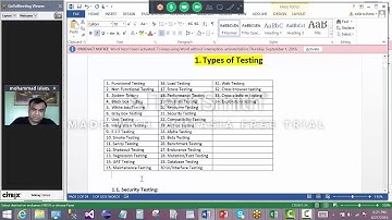 Class SDLC Part1 Types of Testing