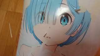 Anime inflatable (Rem) pop and stomp