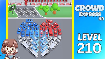 Crowd Express Level 210 Solution Walkthrough