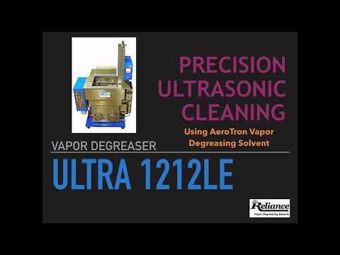 Ultrasonic cleaning with AeroTron