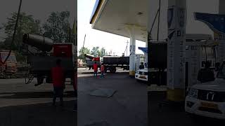 Truck Mounted Dust Suppression System at filling station in Korba, Chhattisgarh for Coal India