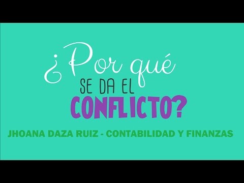 Video: Por Que Ocurren Los Conflictos