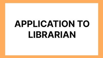 Write an application to librarian for lost library book | Application writing