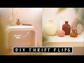 DIY Thrift Flip Decor - diy boho decor  - diy table, diy vases & diy desk decor