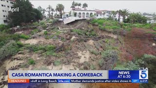 Historic Casa Romantica in San Clemente celebrates comeback after devastating landslide