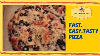 Fast, easy, tasty, pizza and gluten free if you want it!
