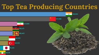 Data Is Beautiful - Top Tea Producing Countries (1961-2021)