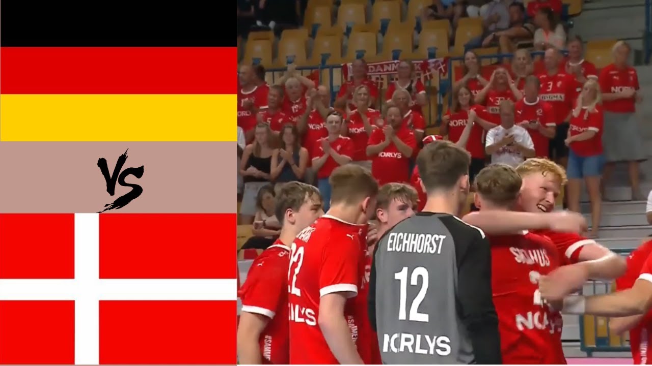 Germany vs Denmark | FULL GAME |  EHF EURO U20 - Bronze Medal
