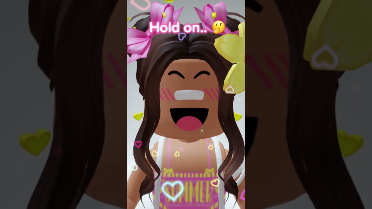 WHY IS SHE HATING ON BACONS Roblox Robloxshorts