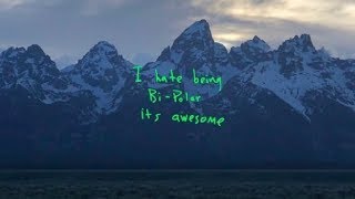 Video thumbnail of "Kanye West - Ghost Town (Lyric Video)"