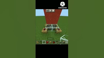 How to mame sliding door in minecraft.