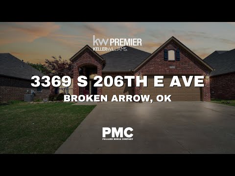 3369 S 206th E Ave, Broken Arrow, OK home video tour