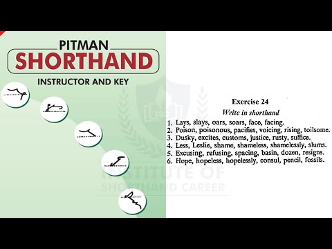 Exercise-24 | Audio Dictation | Pitman Green Book | By Janvi Ma'am