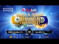 Shatar Carabao ( 5 ) vs Leo JRX ( 4 ). 10 Ball Redball BSD Open Handicap.