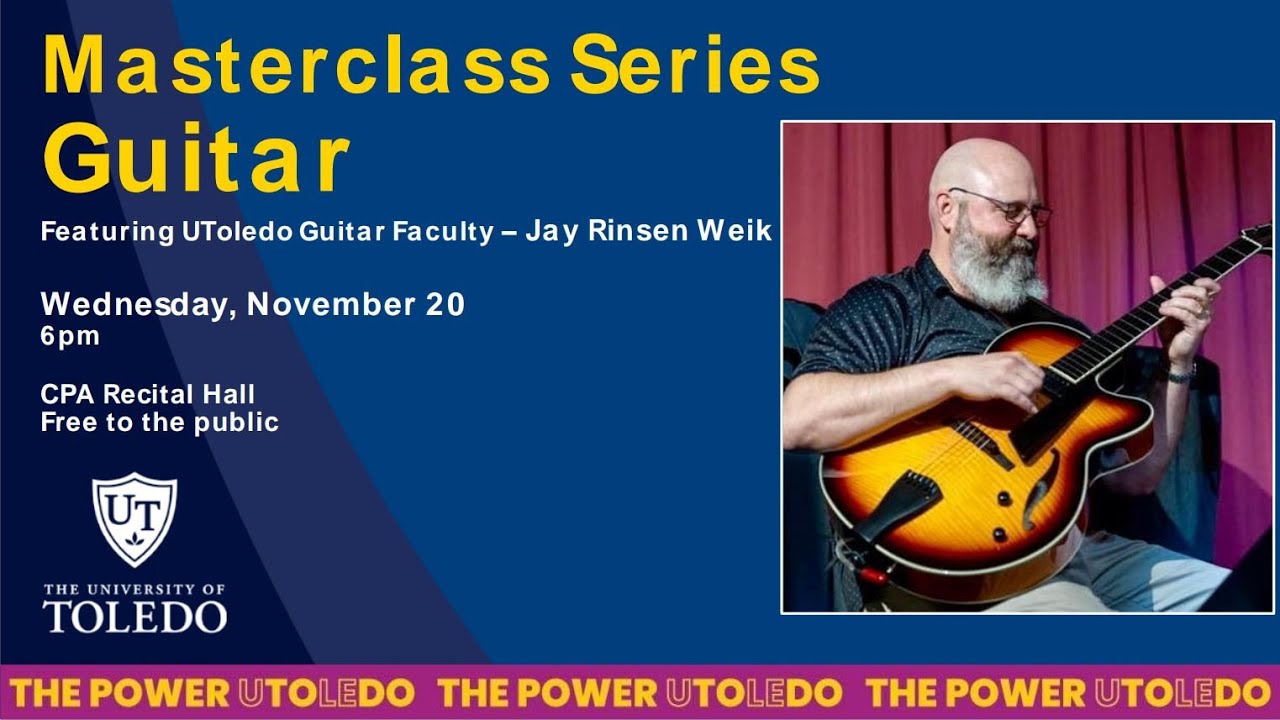 Guitar Masterclass at University of Toledo - Department of Music