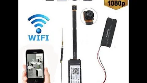 Mini WIFI 1080P HD Spy Hidden IP Camera