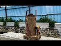 Super Hydraulic Jack// The Talented Craftsman Completely Restored The Giant Hydraulic Jack