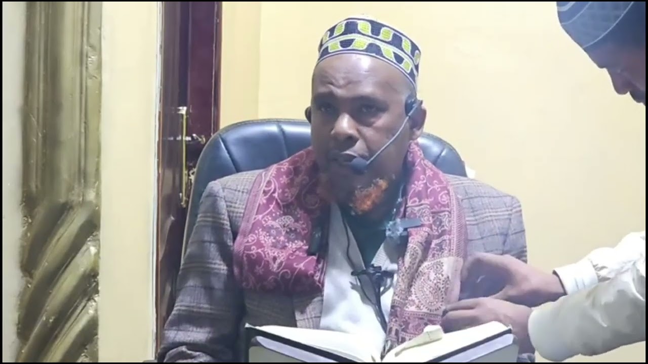 Sheikh Abdunasir usmail magaala qoboo irraa gorsa Ramadan 7 qooda irraa fudhaa caqsaa erga bareedu