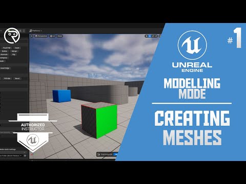 Unreal Engine 5 Tutorial - Modeling Series Part 1: Creating